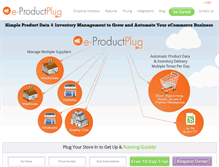 Tablet Screenshot of e-productplug.com